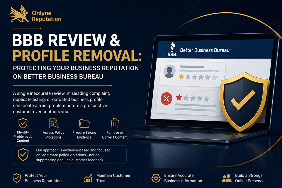 BBB Review and Profile Removal